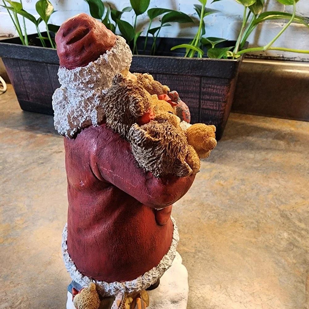 Sherri Buck Baldwin Bountiful Bears II First Edition 1998 # 8 Santa Figurine